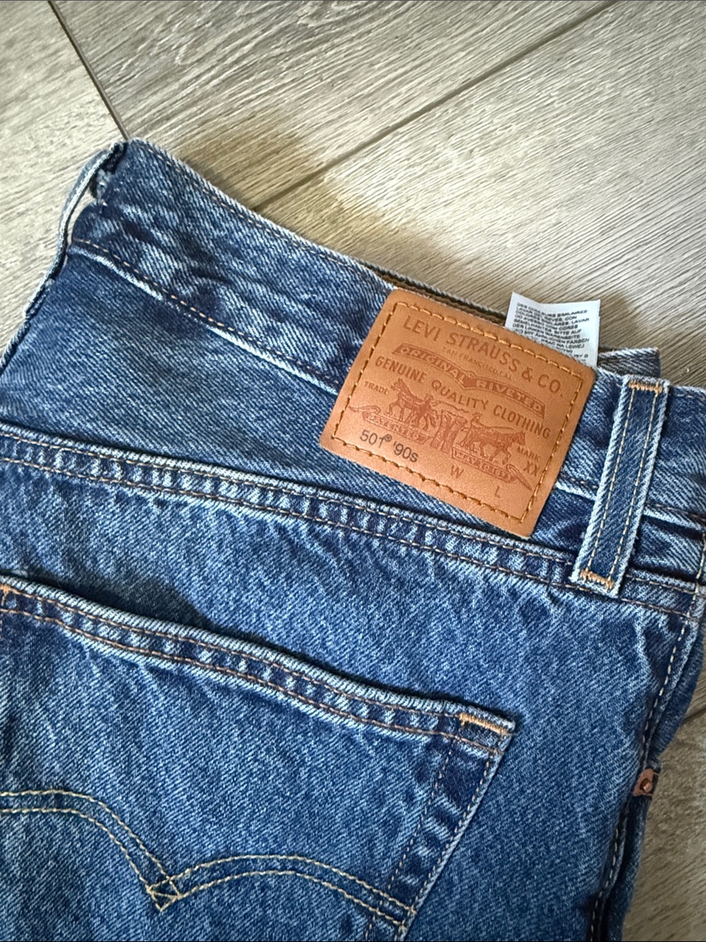 Levi's 501 Annees 90’s jeans size 32 - Picture 4 of 7
